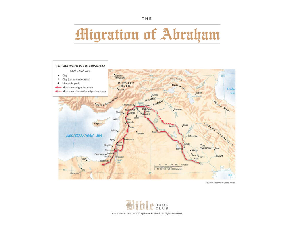 The migration of Abraham